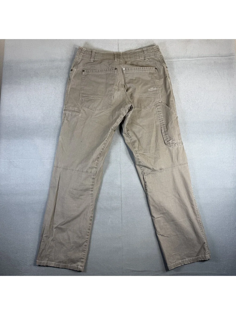 Kuhl Desperado Pants Men’s 34x34 Khaki Patina Dye Hiking Outdoor Mountain Work
